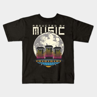 Alien Ufo Abducted by Music Disco Club Kids T-Shirt